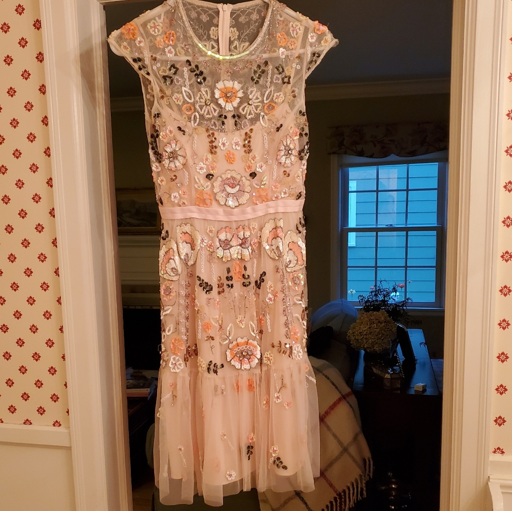 Needle & thread beaded dress, gorgeous! Uk6, US 2